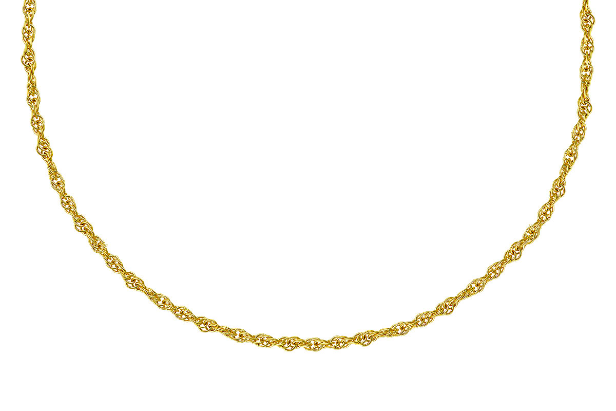 A300-96513: ROPE CHAIN (22IN, 1.5MM, 14KT, LOBSTER CLASP)