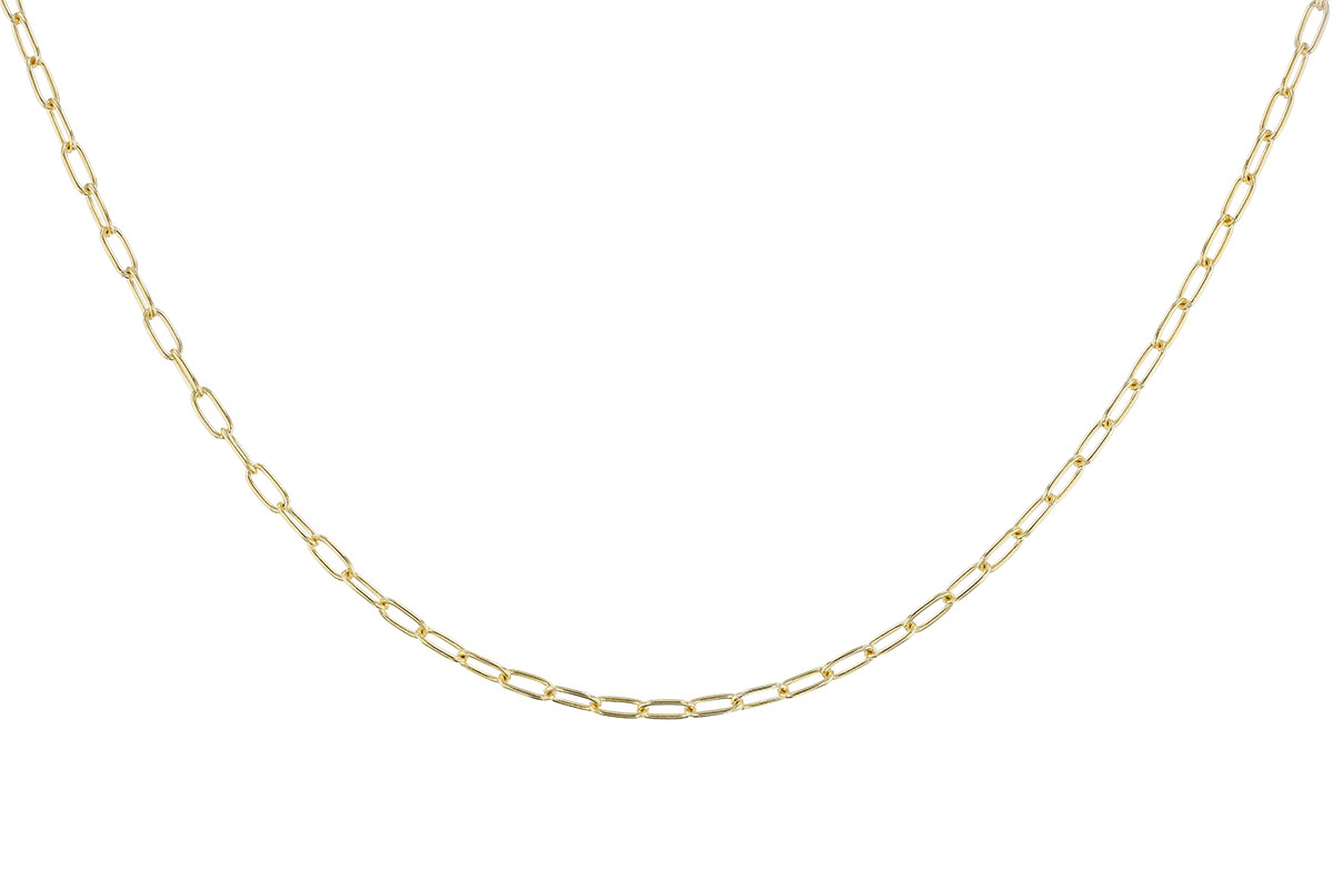 A300-96540: PAPERCLIP SM (8IN, 2.40MM, 14KT, LOBSTER CLASP)