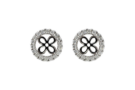 C214-58295: EARRING JACKETS .30 TW (FOR 1.50-2.00 CT TW STUDS)