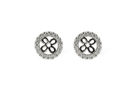 D214-58286: EARRING JACKETS .24 TW (FOR 0.75-1.00 CT TW STUDS)
