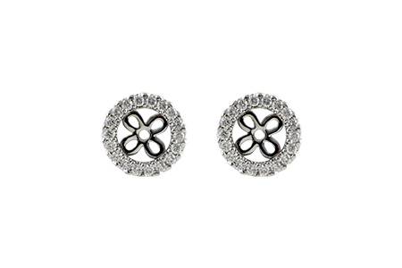 D214-58286: EARRING JACKETS .24 TW (FOR 0.75-1.00 CT TW STUDS)