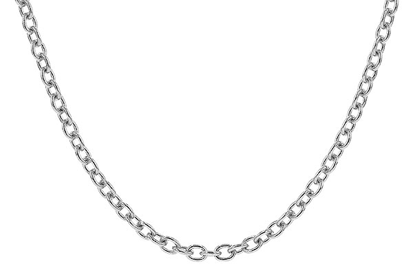 K300-97394: CABLE CHAIN (20IN, 1.3MM, 14KT, LOBSTER CLASP)
