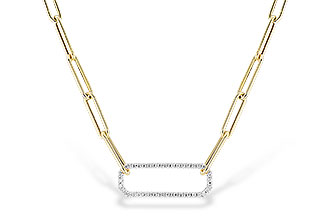 M300-91085: NECKLACE .50 TW (17 INCHES)