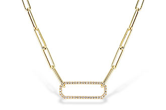 M300-91085: NECKLACE .50 TW (17 INCHES)