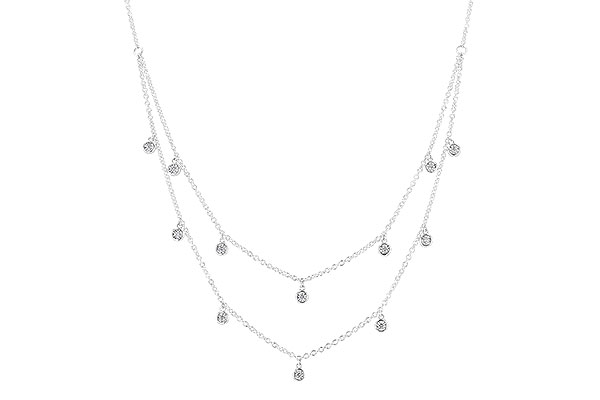M300-91985: NECKLACE .22 TW (18 INCHES)