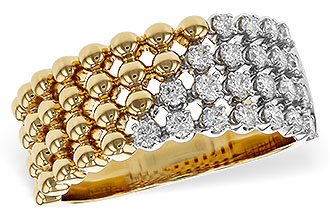 B301-87449: LDS DIA WED RG .50 TW