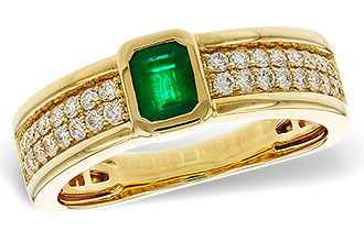 F301-88349: LDS RG .42 EMERALD .75 TGW (5x4MM EM)