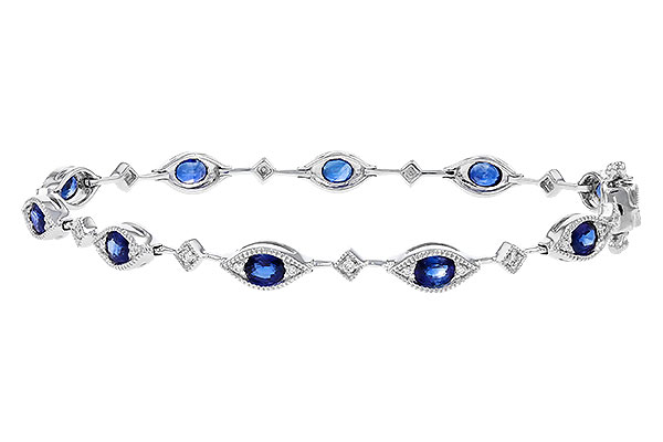 K301-82894: BRACELET 2.31 SAPPHIRE 2.50 TGW (7")